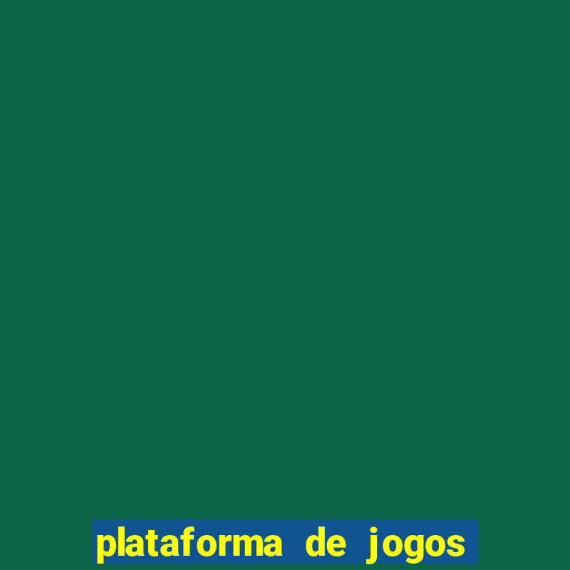 plataforma de jogos big win